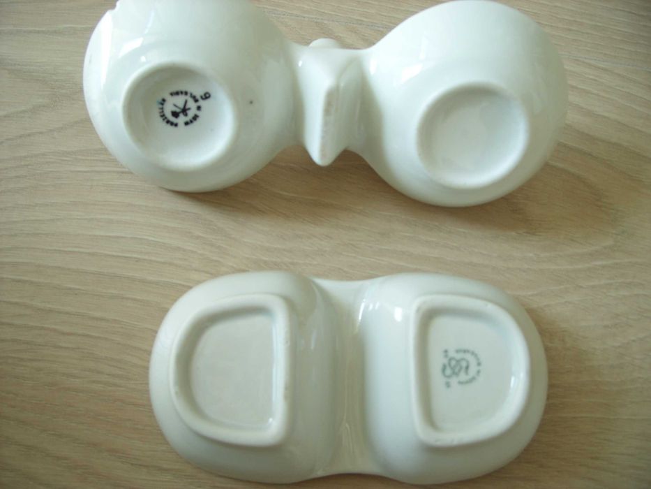 Порцеланови и дървени солници хаванче