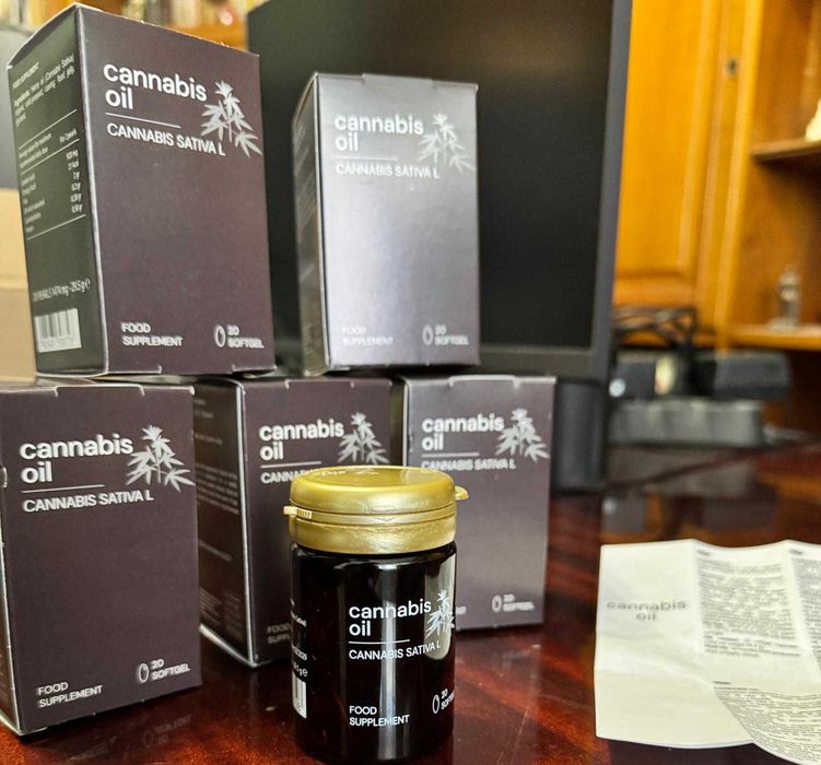 Capsule ulei cannabis CBD