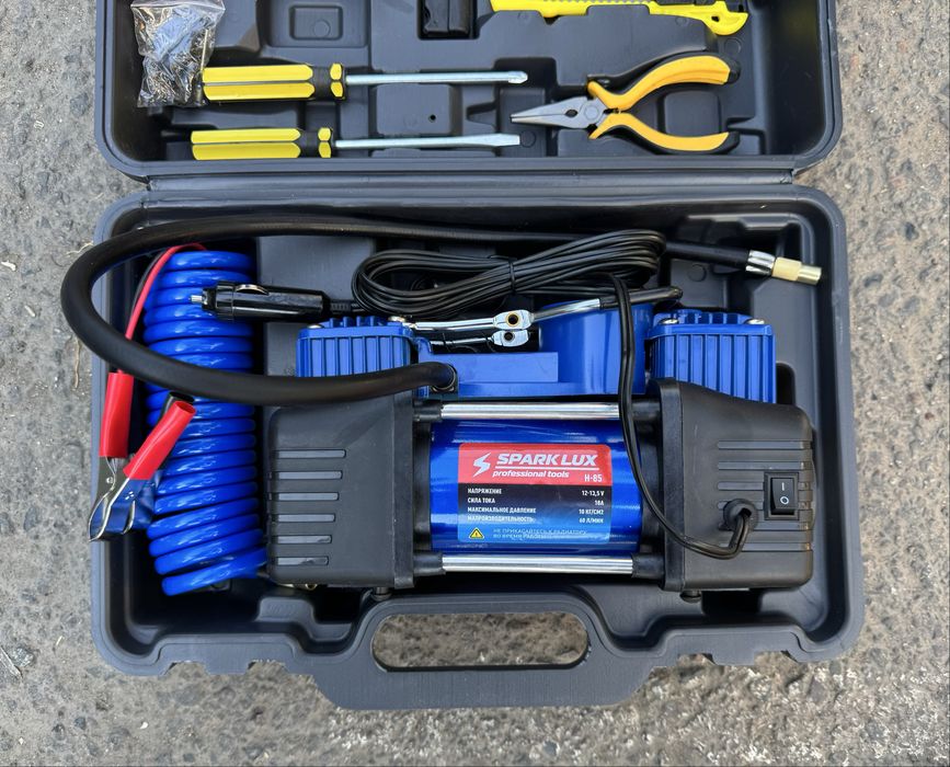 Автокомпрессор двухцилиндровый «Spark lux»