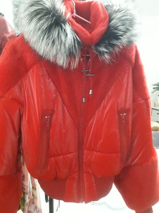 Куртка утепленная с натуральным мехом