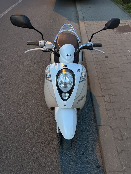 Scuter Sym Mio 49 cc - fără permis 25km/h acte Olanda