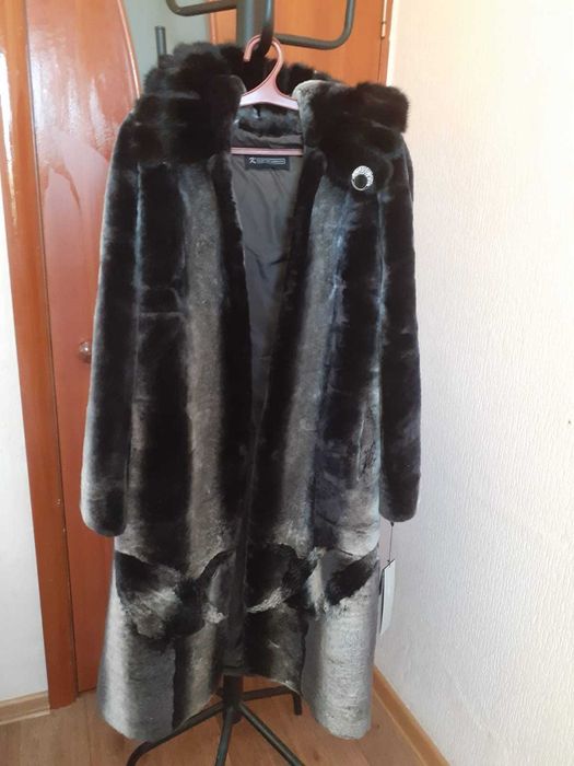 Новая мутоновая шуба.