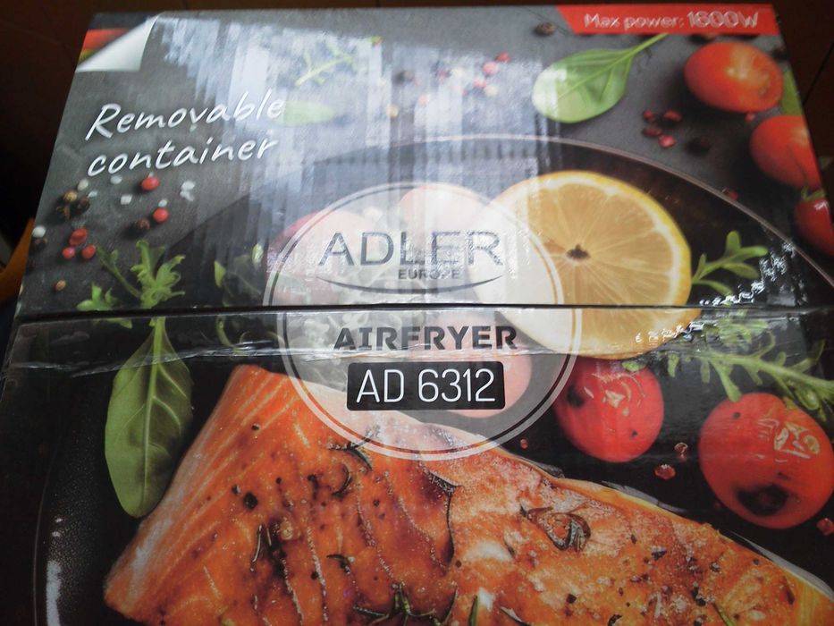 Friteuza cu Aer Cald-ADLER-AD6312 si Set 17 Cutite SHOGUN.