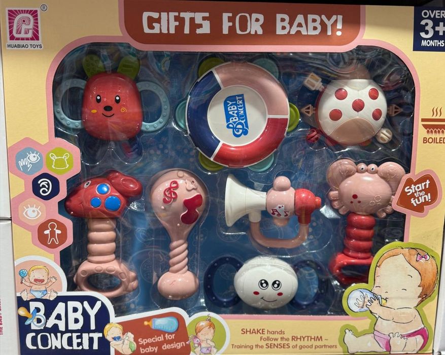 Наборы Грызунков и погремушек для Малышей