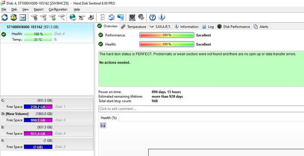 Hard disk Seagate SV35 3.5 1TB 7200rpm 64MB SATA3 (ST1000VX000)