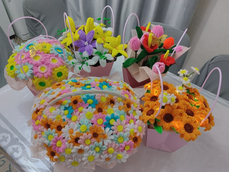 Продам цветы ручная работа