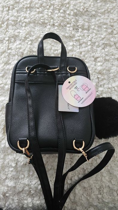 Geanta rucsac noua neagra 22x15x7.5 cm