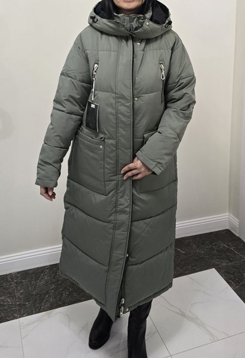 Пуховик двухсторонний новый!