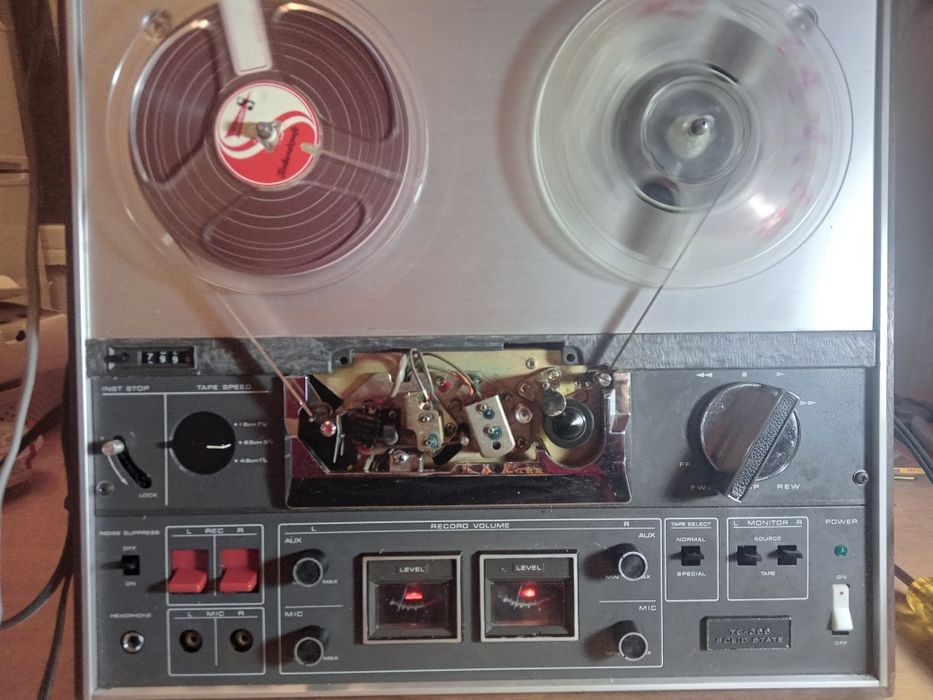 Magnetofon Sony TC 366 defect pe inregistrare