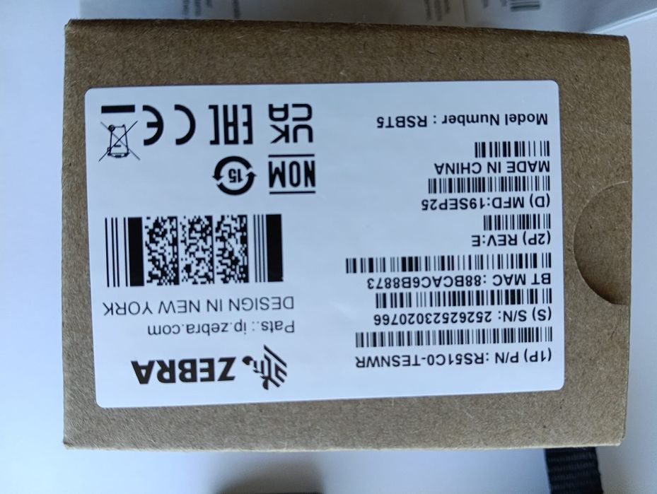 Zebra RS5100 Bluetooth Barcode Scanner