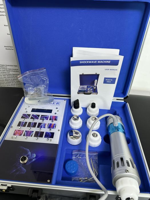 Aparat profesional Shockwave Therapy (unde de șoc) – Nou
