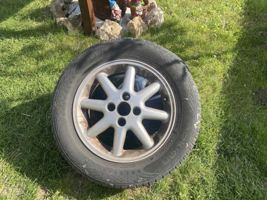 гуми с джанти от ауди 15цола 195х65х15 дот 17г.нокиан летни