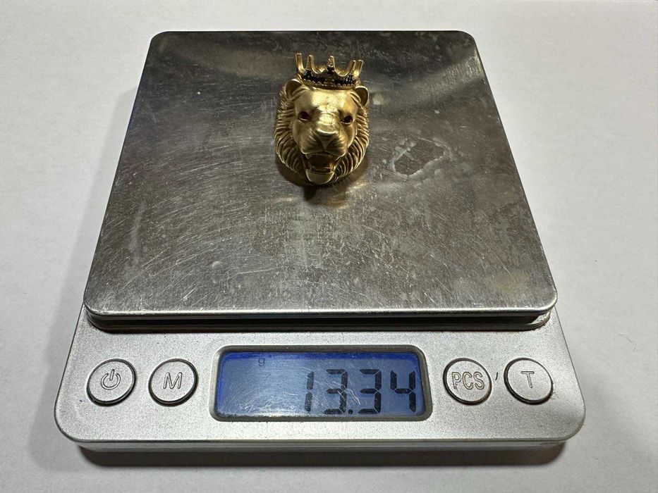 Златен пръстен 14к, 13,34гр