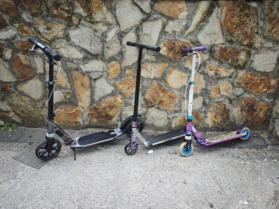 3 тротинетки Oxelo, Decathlon