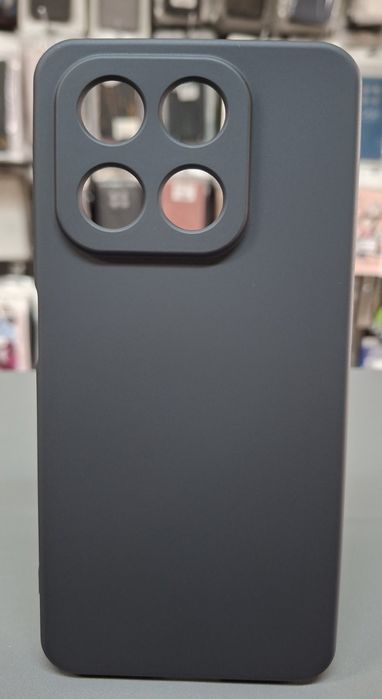 Силиконов гръб за Honor X7d 4G или за Honor400 Smart черен и прозрачен