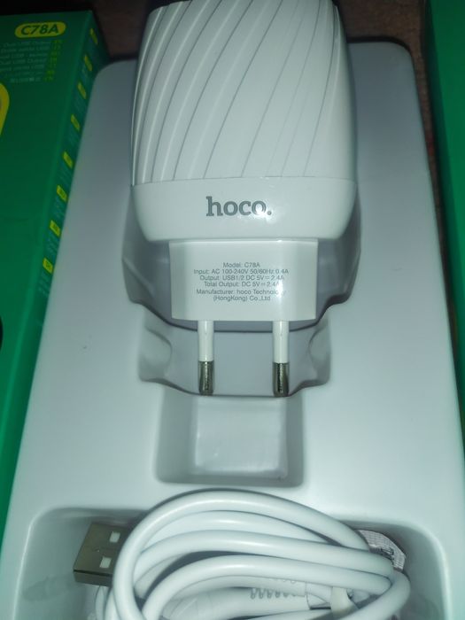 Продам новые зарядные устройства для телефонов с двойным выходом. ype