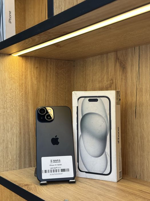 iphone 15 black 80%
