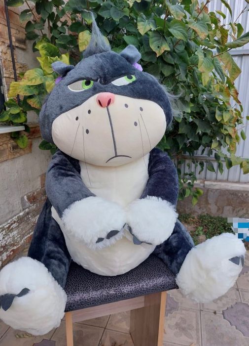 Мягкая игрушка подарки  на день рождения Люцифер из Золушки новая