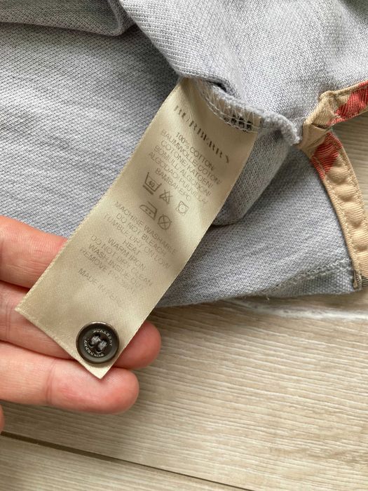 BURBERRY BRIT polo shirt мъжка поло блуза фланела размер L