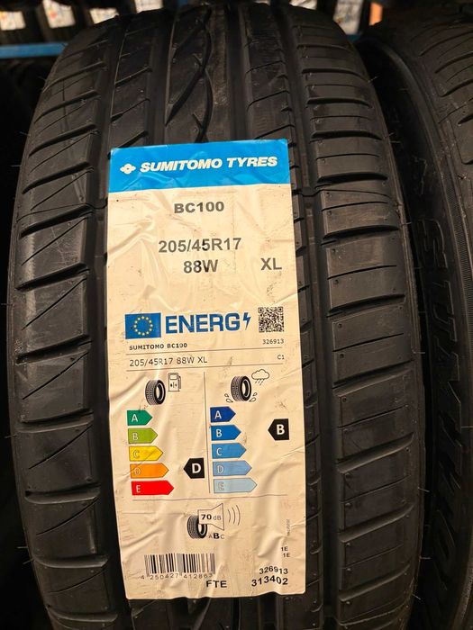 Anvelope noi de vara Sumitomo 205/45/17