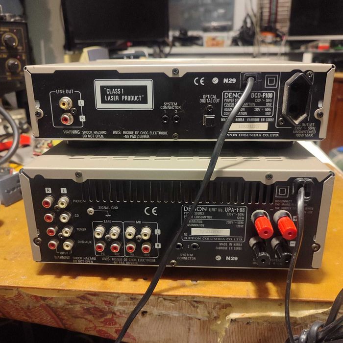 denon amlificator  cd F-100