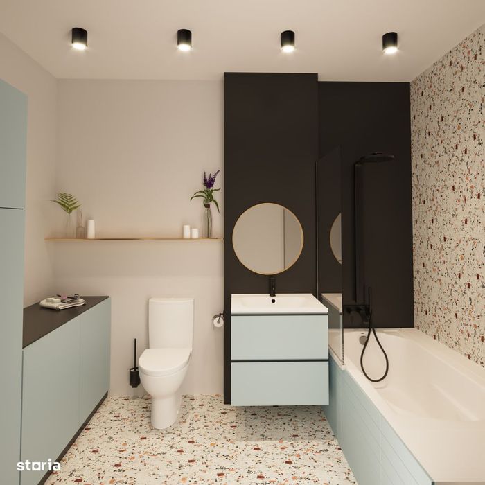 HILS Titanium Studio dublu tip 2B cu grădină