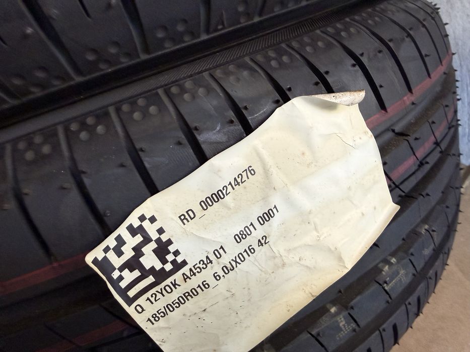 Летни гуми 185/50R16 чисто нови YOKOHAMA 185/50Р16 нископрофилни на нула км ЙОКОХАМА