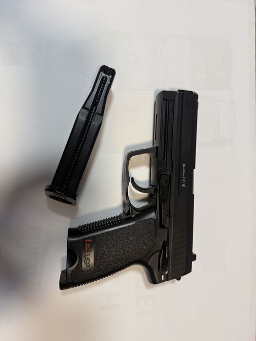 H&K USP 4,5mm метални топчета, CO2