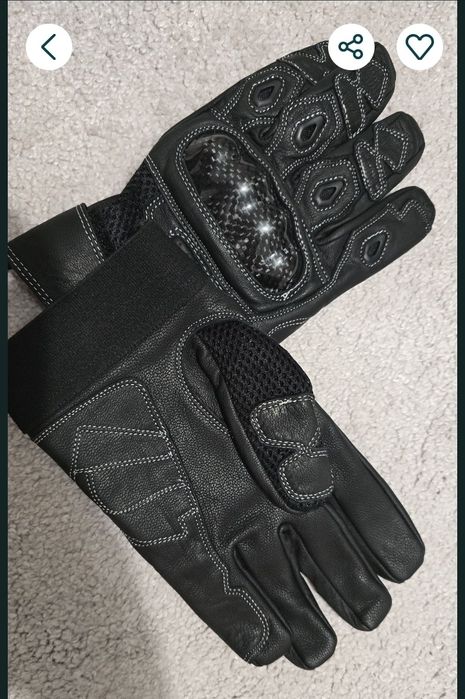 Manusi moto piele