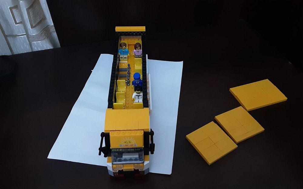 Новый Лего автобус