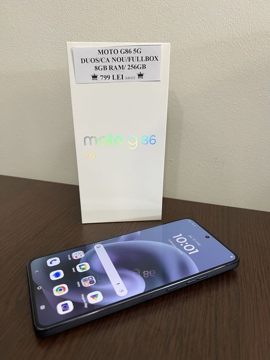 Amanet Royal CB: Moto g86 duos ca nou cutie 8gb ram 256gn stocare