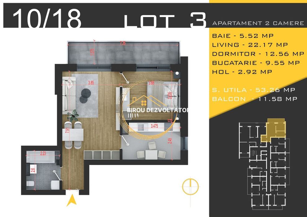 Decomandat Ansamblu modern|Premium|Zona comerciala|Metrou|STB|Titan