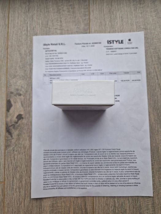 Airpods 4 ANC - Factura iStyle