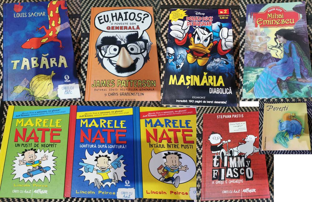 Cărți dicționare și reviste - copii adolescenți adulți diverse