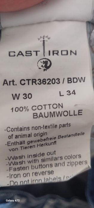 pantaloni washed