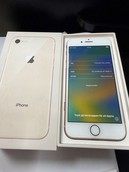 Iphone 8 Roz Impecabil 256gb