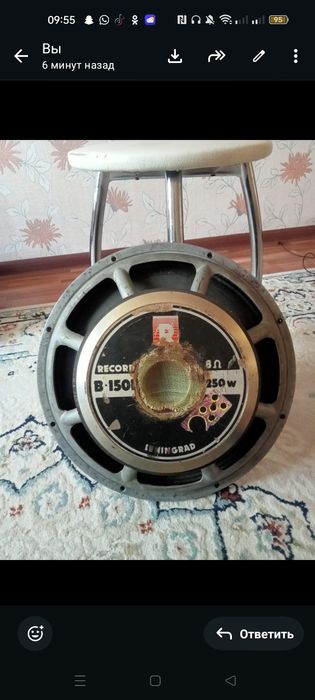 Задный плафон Ауди-6 левый
