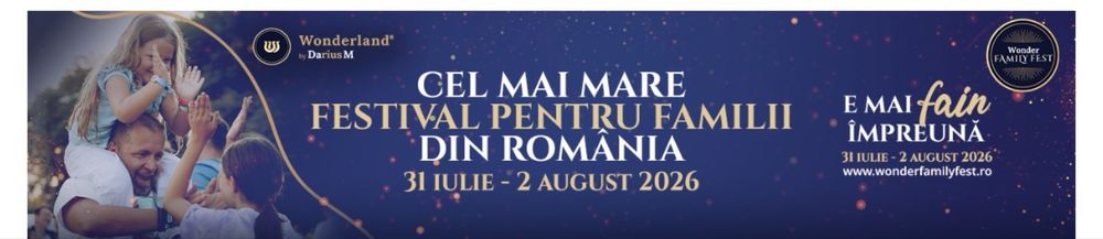 Vand bilete Wonder Family Fest
