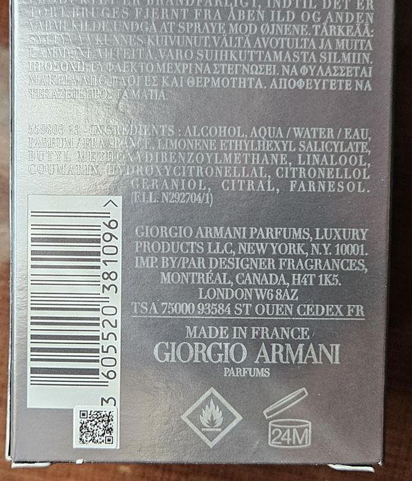 Parfum Armani Diamonds EDP 75ml