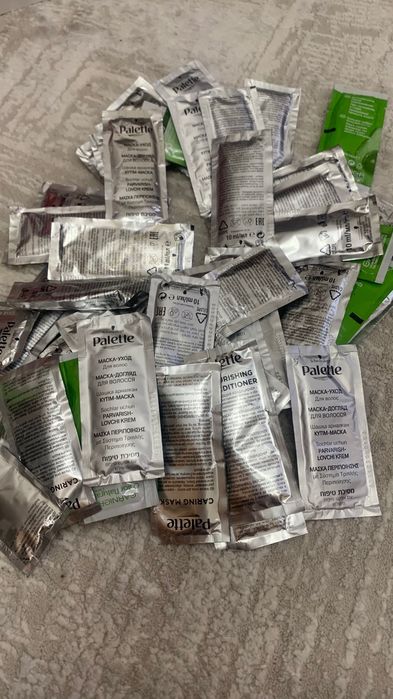 Одноразовые бальзамы для волос