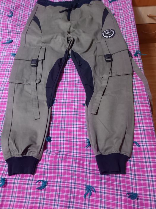 Pantaloni trening Nike bumbac cu material blug subțire mărimea S.