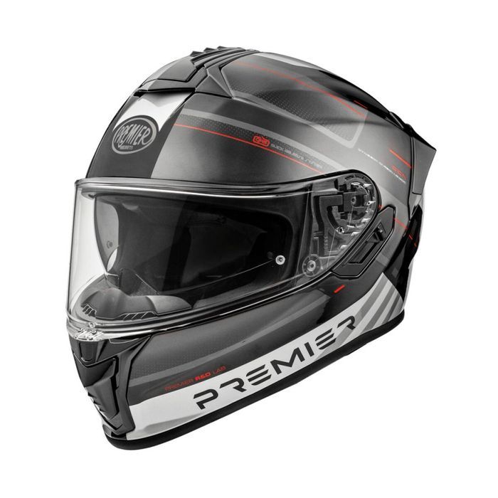 Cască Premier Evoluzione SP 92 negru/gri/alb