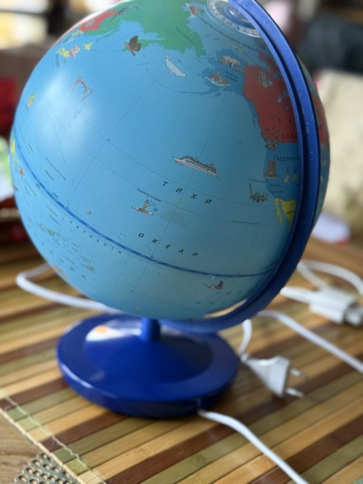 Лампа глобус