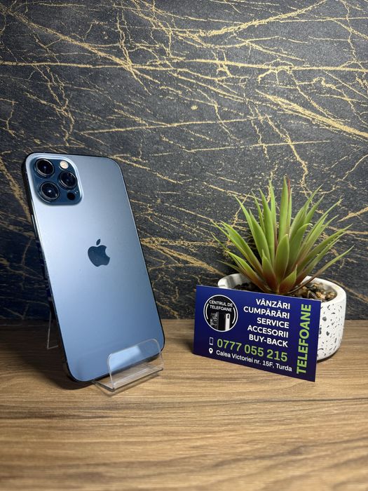 Iphone 12 Pro Max/128GB/ Garantie 2 Ani Centrul de Telefoane Turda/Rate
