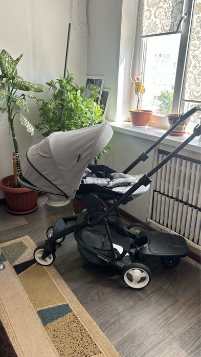 Коляска Easywalker с подставкой для второго ребенка