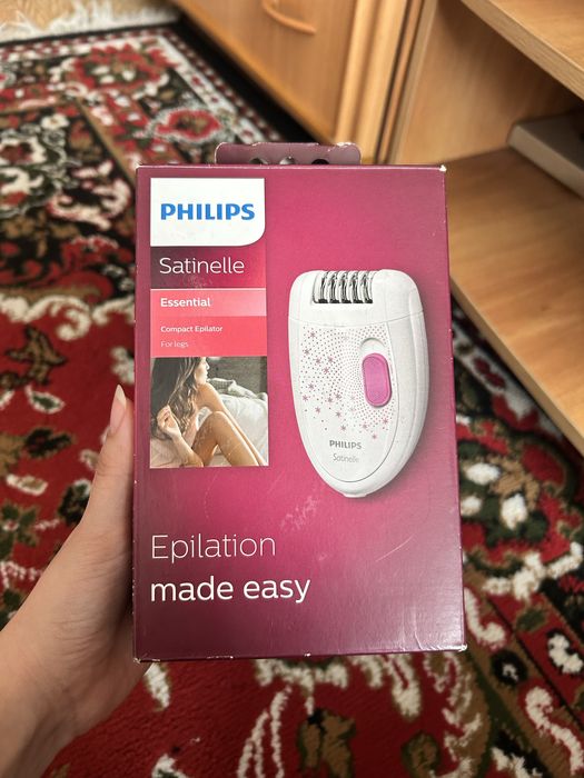 Электро эпилятор Philips Satinelle розовый