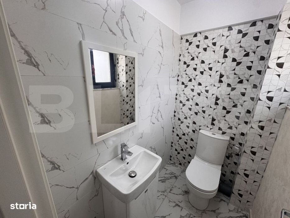 Apartament 3 camere-2 bai,  incalzire in pardoseala, zona Panoramic