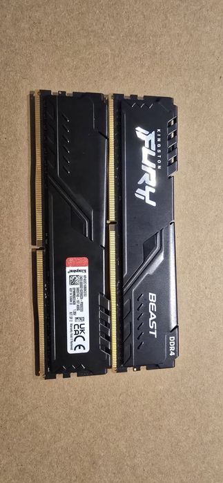 Kingston FURY Beast 32GB (2x16GB) DDR4 3200MHz KF432C16BBK2/32