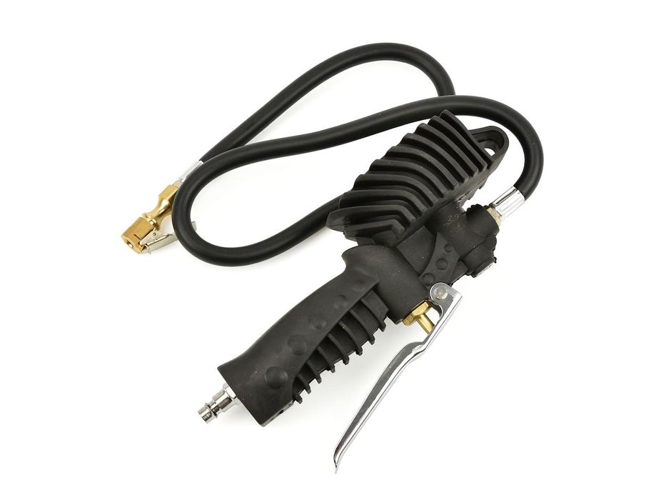 Пистолет за напомпване на гуми с аналогов манометър 0-12 бара tvardy