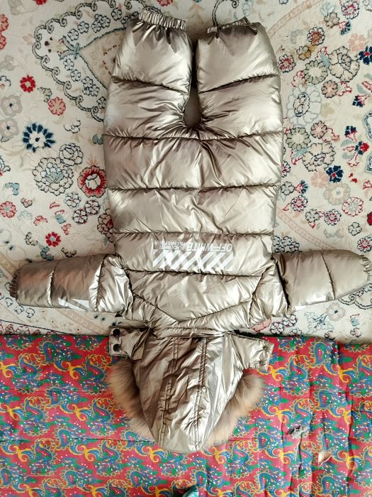 6-12 айлық балаға арналған қалың куртка